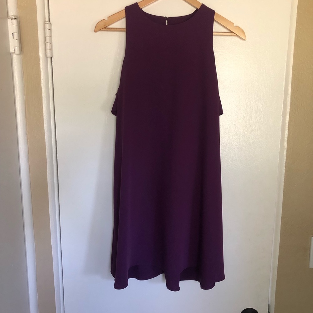 LOFT Back Ruffle Dress Size XS - Picture 5 of 5